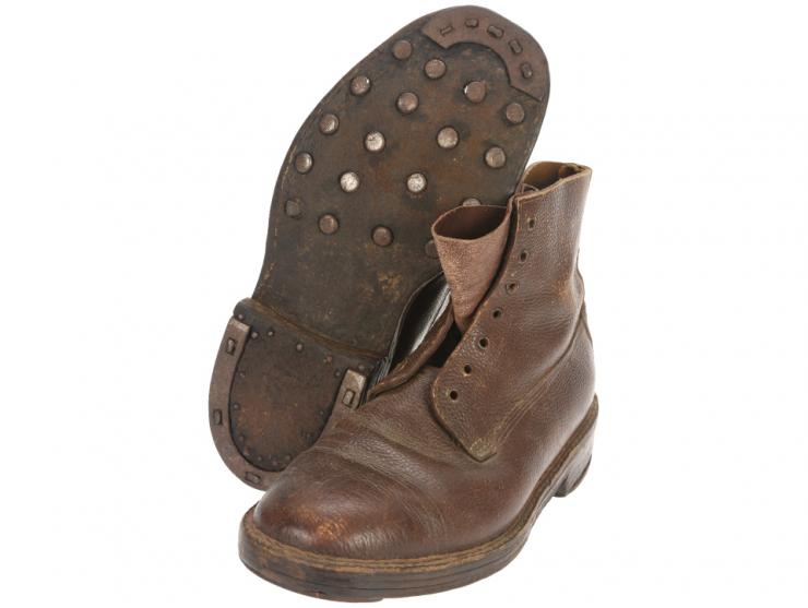 British WWI Commercial B2 Boots
