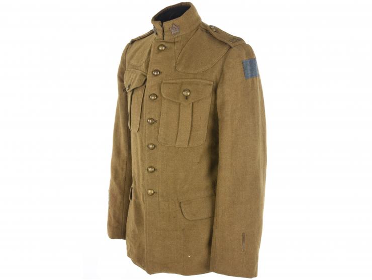 Canadian WWI 3rd Division Artilleryman's Identified Jacket