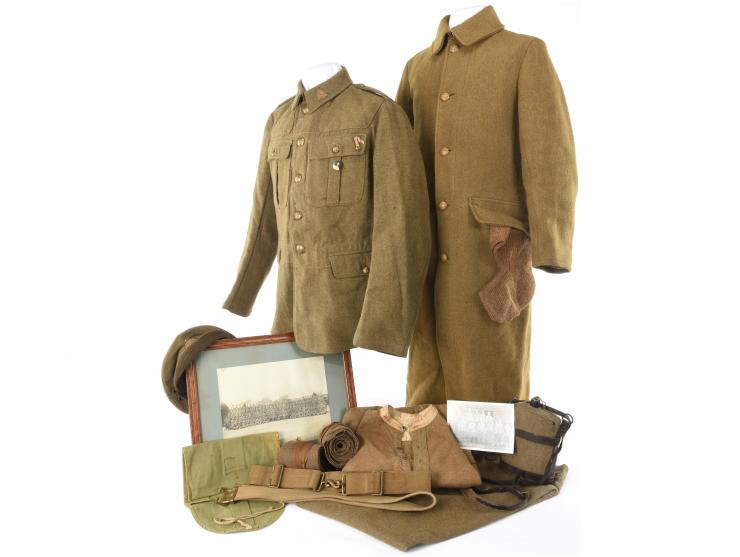 Canadian 23rd Reserve Battalion Soldier's Extensive Uniform Group