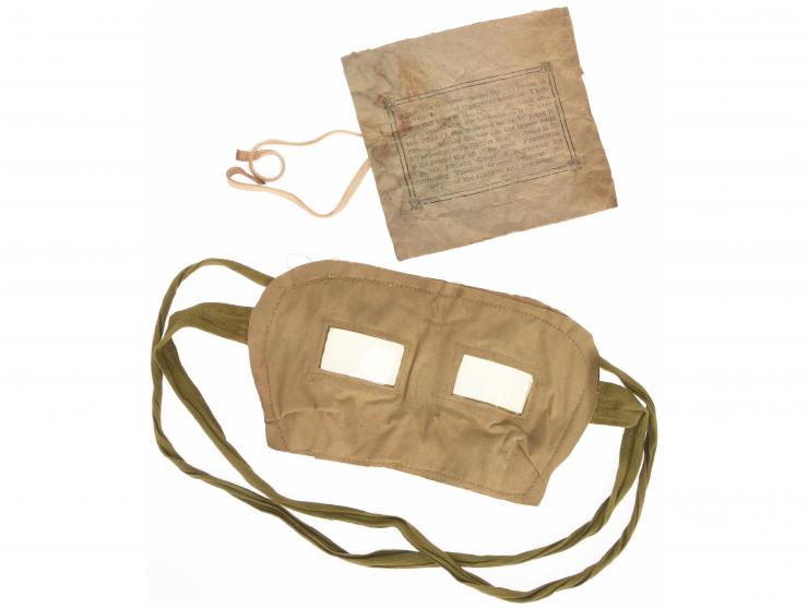 British WWI Anti-Gas Spicer Goggles