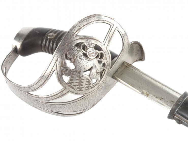 Bavarian M1889 Cavalry Sword