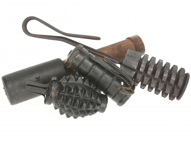 Austro-Hungarian WWI Grenade Lot: Four Grenades