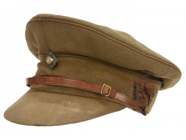 British WWI Scots Guards Officer's Service Cap