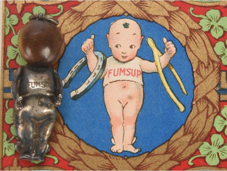 WWI Good Luck Charm "FUMSUP"